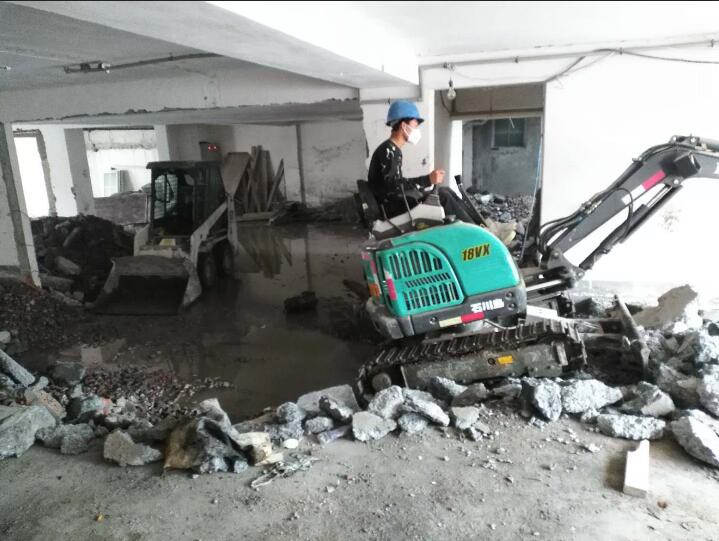 广陵区酒店拆除